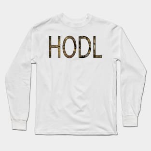 BITCOIN HODL Long Sleeve T-Shirt